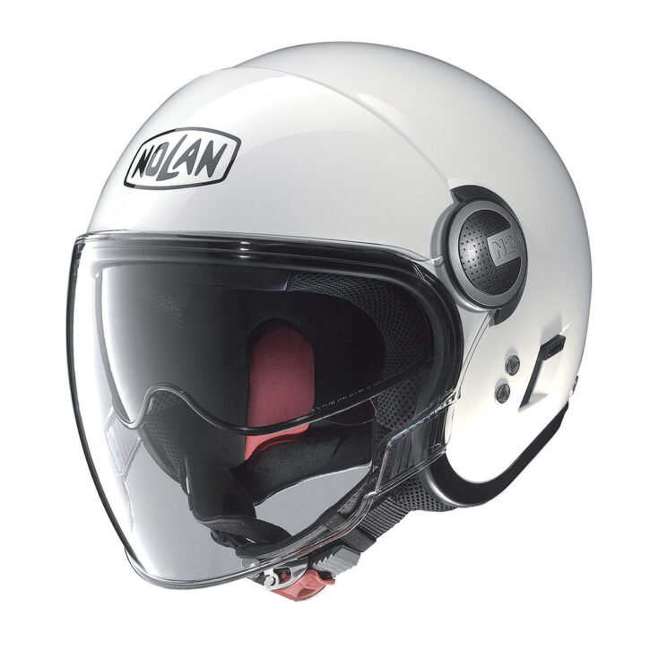 N21 visor classic 05 metal white