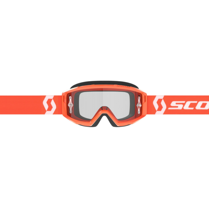 Maschera Scott primal orange/white clear - immagine 2