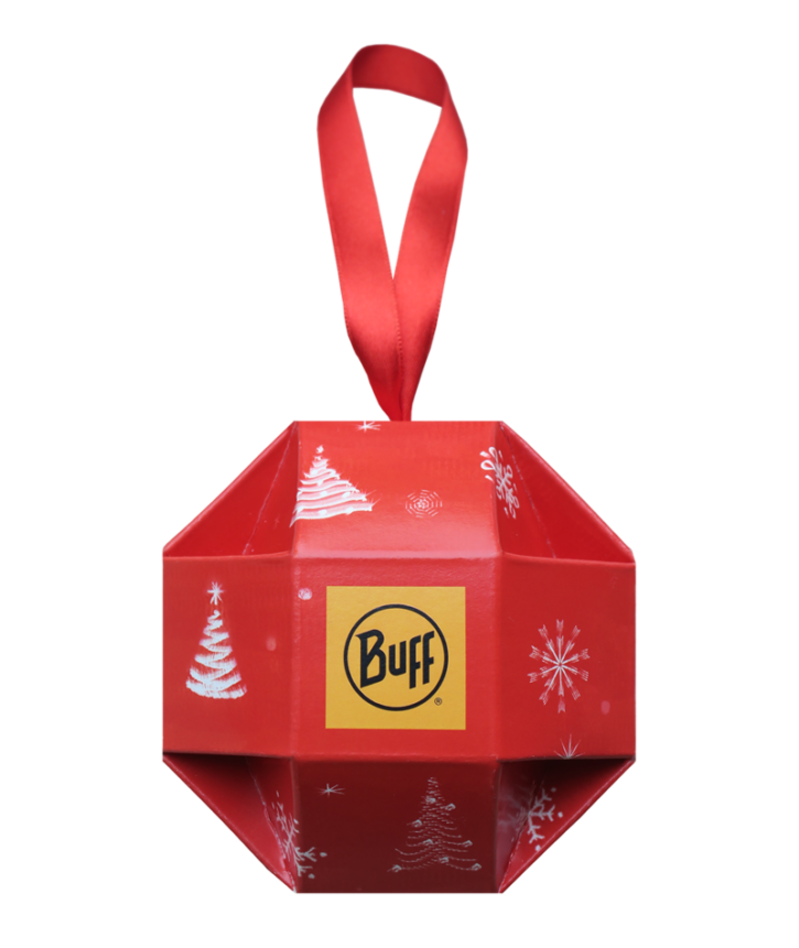 Buff Christmas red