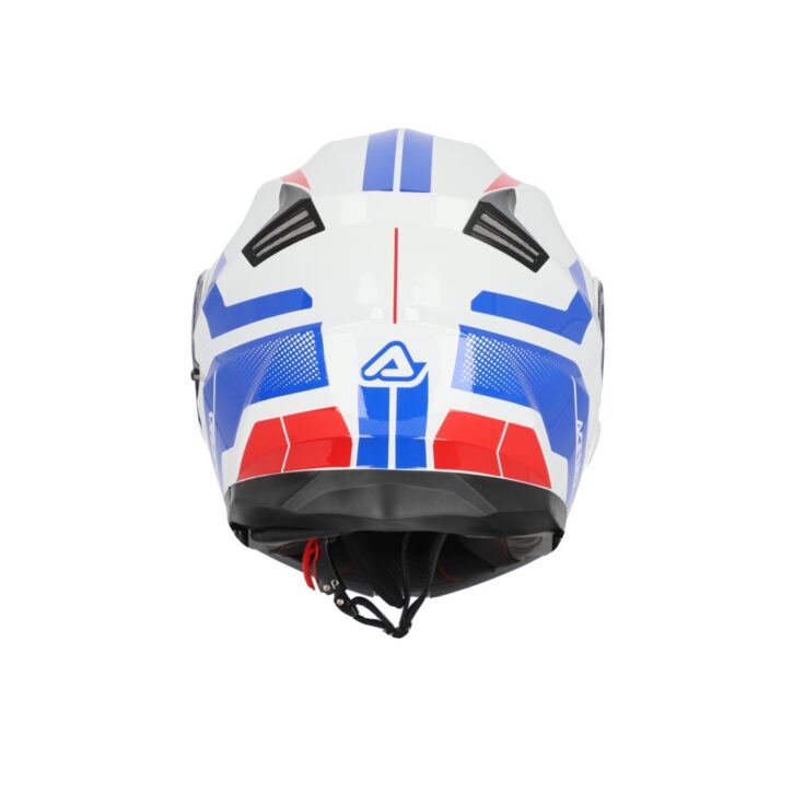 Casco modulare Acerbis serel 22/06 white/red/blue/glossy - immagine 4