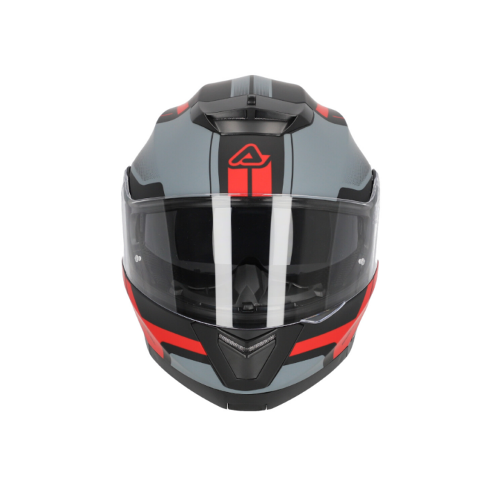 Casco modulare Acerbis serel 22/06 black/red/mat - immagine 2