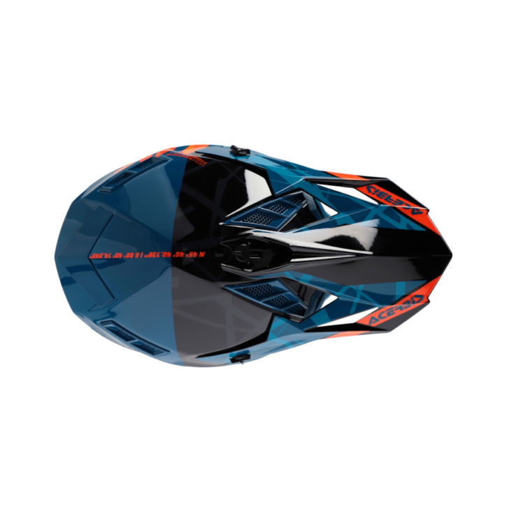 Casco Acerbis x-track22/06 nero verde - immagine 6