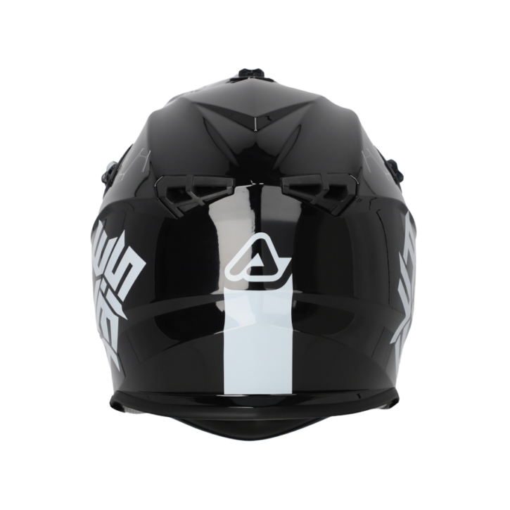 Casco Acerbis linear black glossy - immagine 4