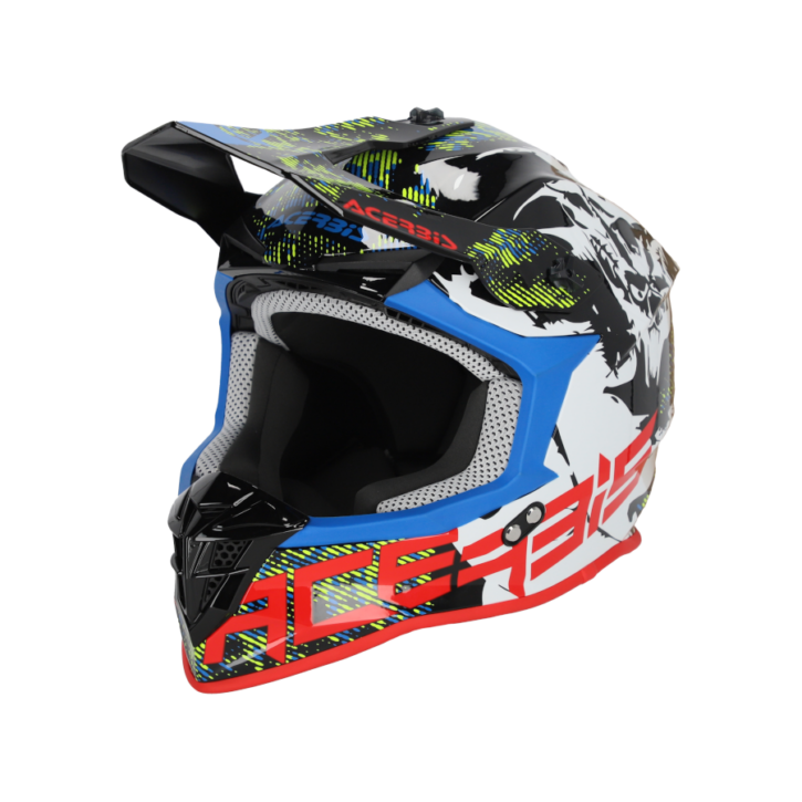 Casco Acerbis linear white/black