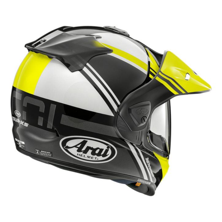 Casco Arai tour-x5 cosmic fluor yellow - immagine 2