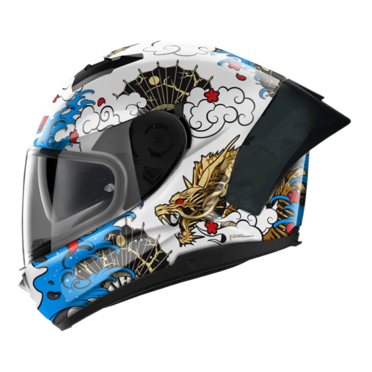 casco Nolan N60.6 sport Wyvern metal white 25 - immagine 5