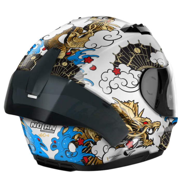 casco Nolan N60.6 sport Wyvern metal white 25 - immagine 3