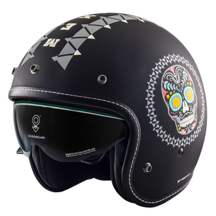 Casco Nos ns-1 open face mexico - immagine 2