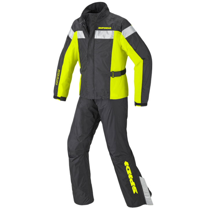 Spidi touring rain kit giallo fluo x72 486