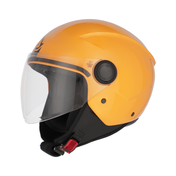 Casco jet Acerbis brezza giallo