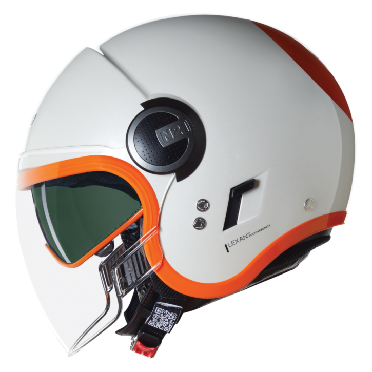 Casco Nolan n21 visor 06 ocio perla - arancione 347 - immagine 3