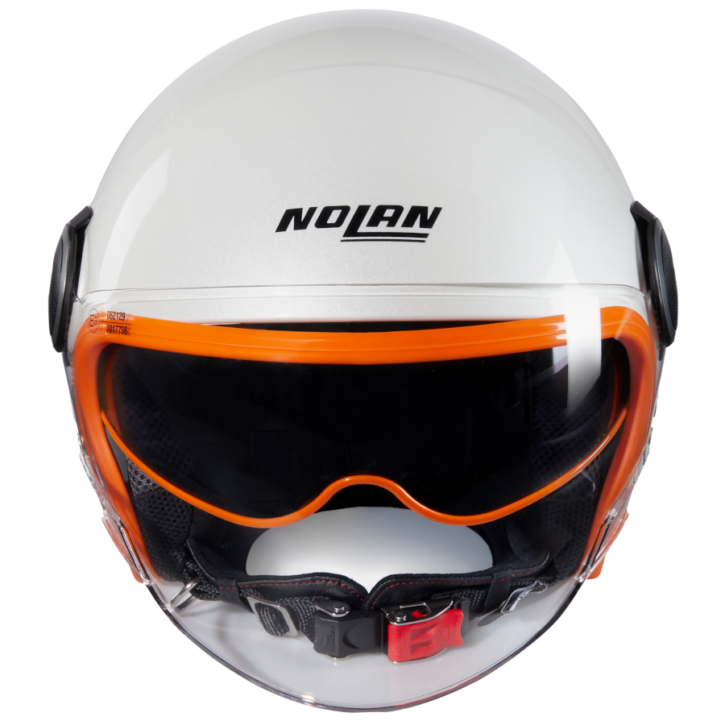 Casco Nolan n21 visor 06 ocio perla - arancione 347 - immagine 2